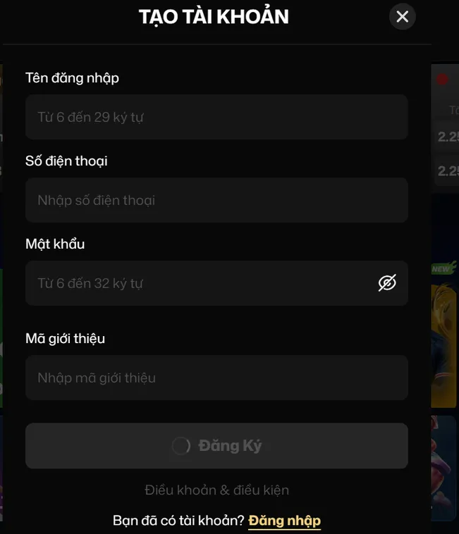 Đăng Ký VaoBet Ngay Hôm Nay Để Nhận Ưu Đãi Khủng Cho Người Chơi Mới