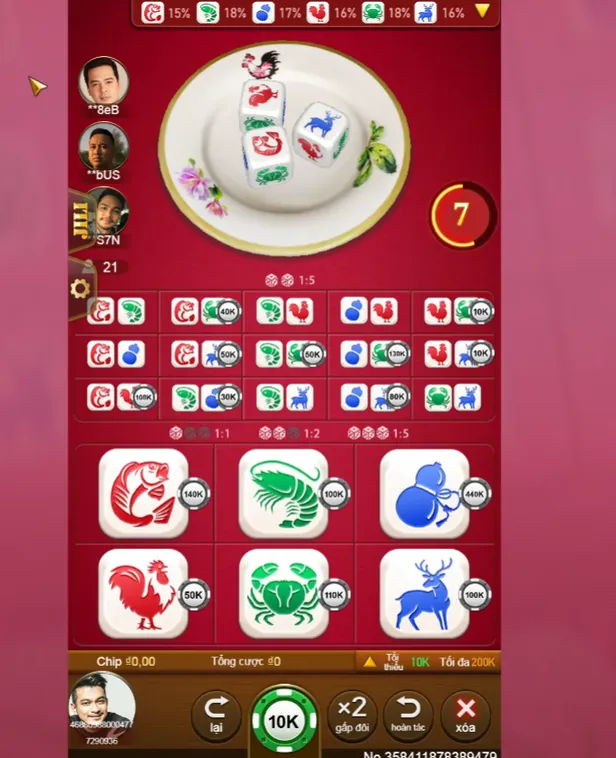 Fish Prawn Crab Live Tại VaoBet Đẳng Cấp Sòng Bài Thượng Lưu Hàng Đầu Việt Nam
