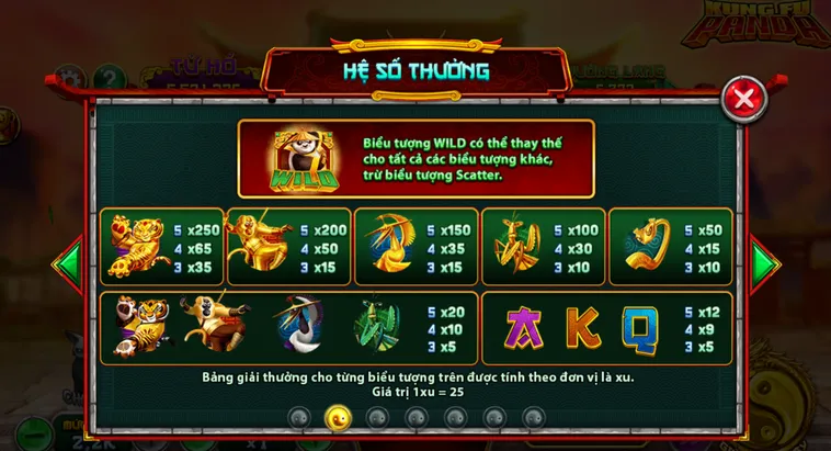 Hướng Dẫn Săn Jackpot Slot Game Kungfu Panda Tại VaoBet Với Chiến Thuật Cực Hay