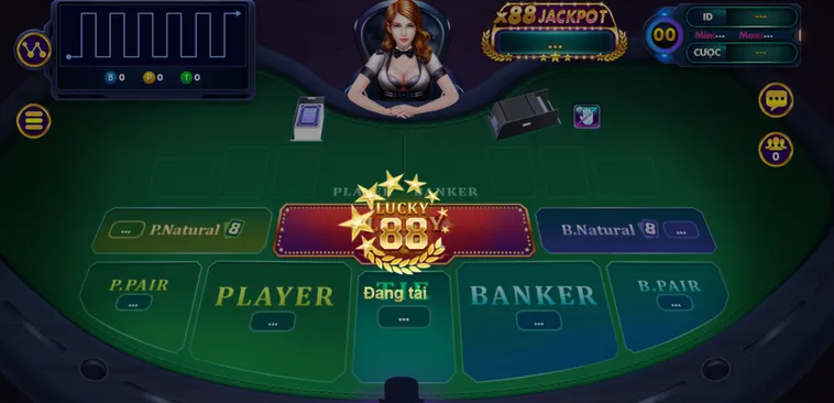 Trải Nghiệm Siêu Phẩm Nổ Hũ Baccarat Lucky 88 Tại VaoBet Đầy Hấp Dẫn