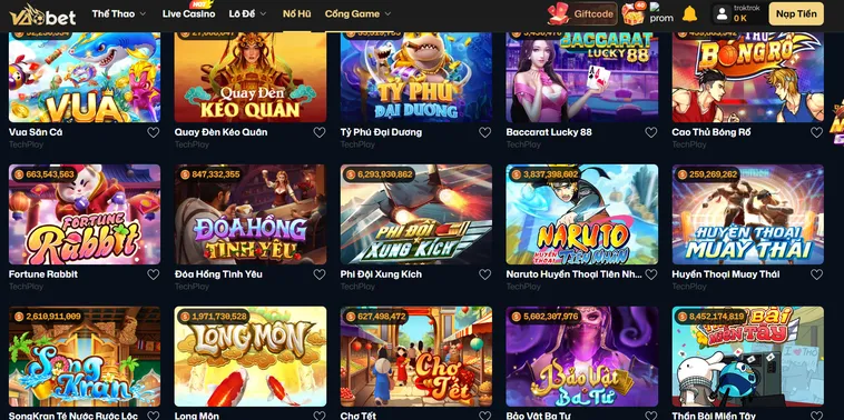 Kho Game Nổ Hũ Khổng Lồ Tại VaoBet Với Cơ Hội Rinh Jackpot Khủng