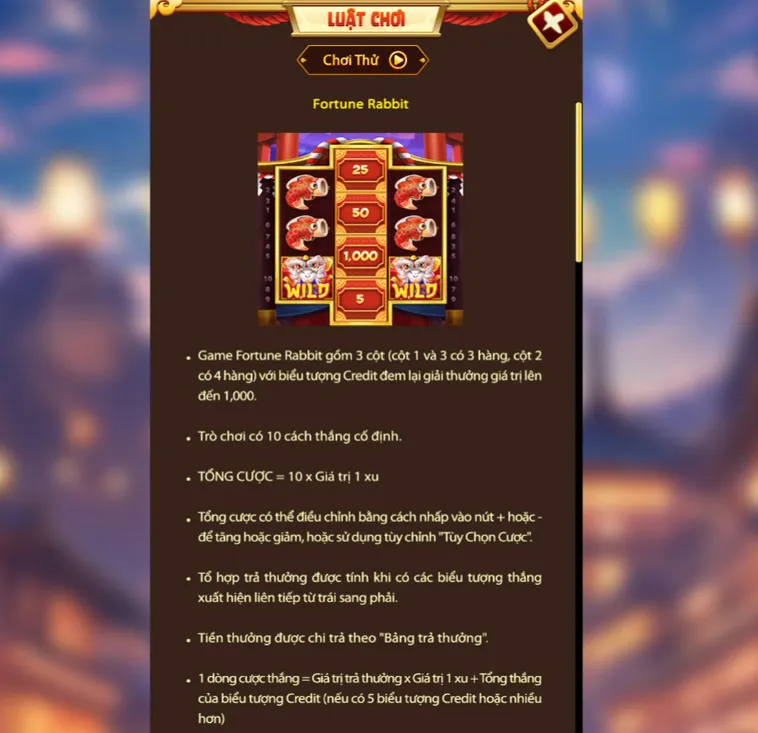 Chinh Phục Siêu Phẩm Nổ Hũ Fortune Rabbit Tại VaoBet Đẳng Cấp Nhất Hiện Nay