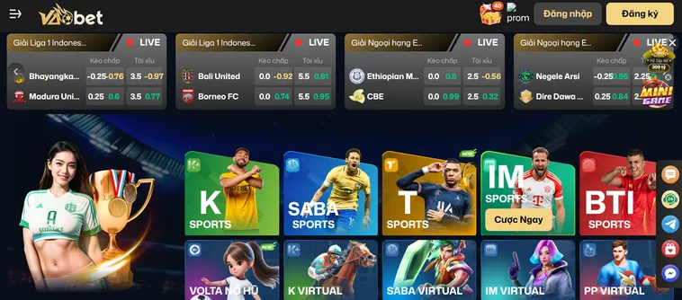 Nhà Cái VaoBet - Trang Chủ Casino Trực Tuyến Đẳng Cấp Top1